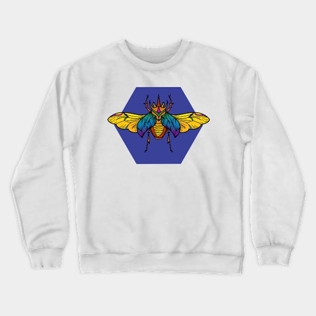 Beetle Crewneck Sweatshirt by Tovi-98